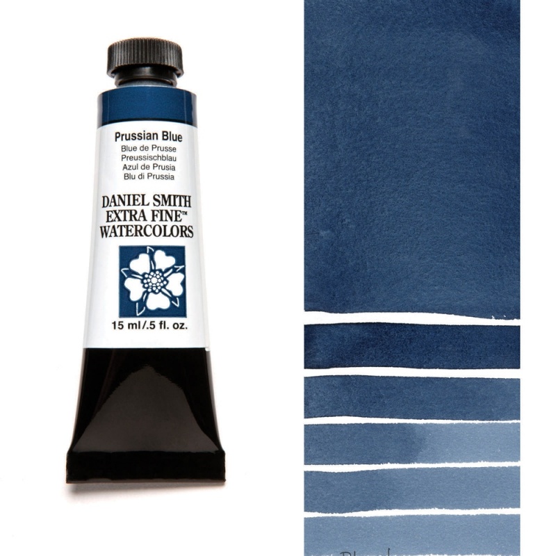 Daniel Smith, akvarel, 5 ml, 82 Prussian Blue