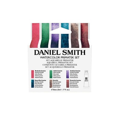 Daniel Smith, sada akvarelových barev 6 x 5 ml, PRIMATEK